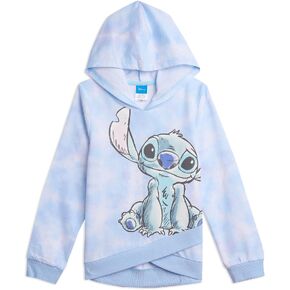 Disney Lilo & Stitch Girls French Terry Crossover Hoodie Toddler to Big Kid in Saudi Arabia