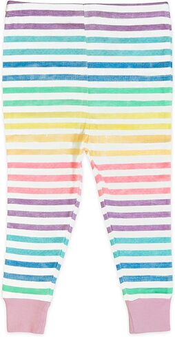 HonestBaby Multipack 2-Piece Pajamas Sleepwear Pjs 100% Organic Cotton for Infant Baby and Toddler Girls in Kuwait