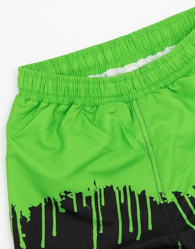 Teenage Mutant Ninja Turtles Boys Swim Shorts | Kids Graphic Swimming Pants | TMNT Drawstring Waistband Swimwear Trunks in Saudi Arabia
