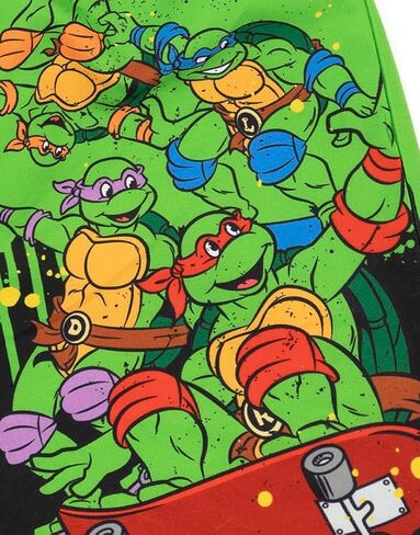 Teenage Mutant Ninja Turtles Boys Swim Shorts | Kids Graphic Swimming Pants | TMNT Drawstring Waistband Swimwear Trunks in Saudi Arabia