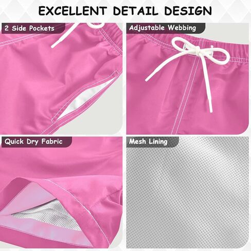 Boys Swim Trunks Summer Drawstring Toddler Swim Board Shorts Quick Dry Little Boys Bathing Suit Beach Hawaii Vacation 2T-16 in Kuwait