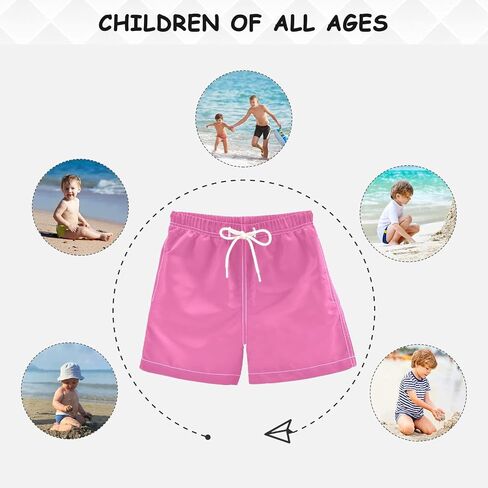 Boys Swim Trunks Summer Drawstring Toddler Swim Board Shorts Quick Dry Little Boys Bathing Suit Beach Hawaii Vacation 2T-16 in Kuwait