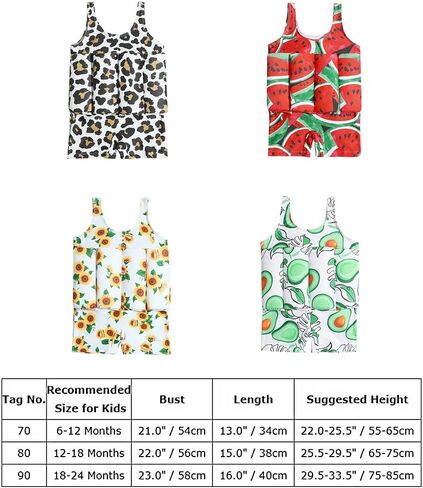 Kids Float Swimsuit Buoyancy Sticks for Baby Boys Girls One Piece Floating Swim Vest Training Aid Swimwear in Kuwait