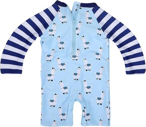 ياجاتا طفل رضيع الأولاد قطعة واحدة ملابس السباحة مجموعة الأولاد ملابس السباحة ديناصور ثوب السباحة طفح الحرس UPF 50+ in Kuwait