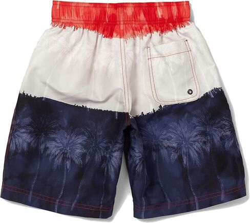 Speedo Boy's Swim Trunk Knee Length Boardshort E-Board Printed in Kuwait