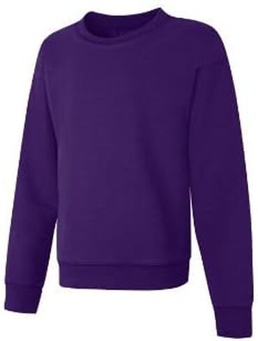 Hanes Girls EcoSmart Crewneck Sweatshirt, Soft Midweight Fleece Pullover for Girls in Saudi Arabia