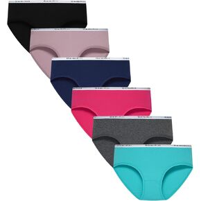 Demifill Teen Girls Underwear Cotton Briefs Panties for Teens Pack of 6 in Saudi Arabia