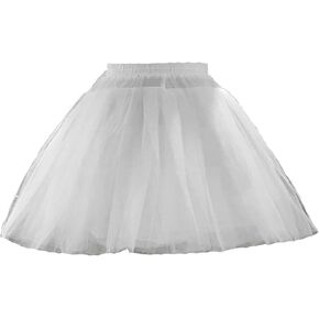 Lanbaodress Girls 5 طبقات تول ثوب نسائي قصير زهرة فتاة كرينولين تنورة داخلية زلات in Kuwait