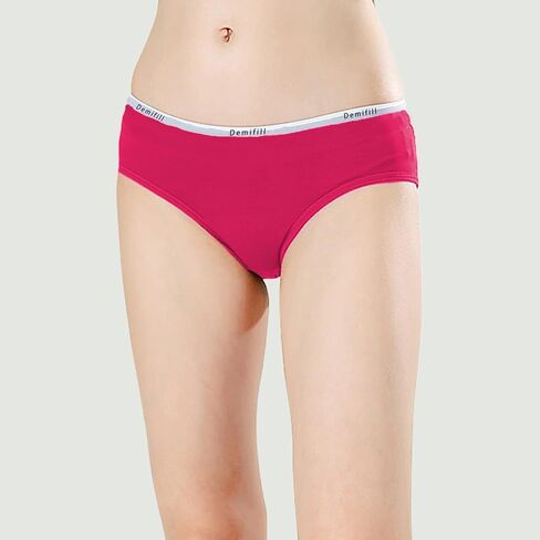 Demifill Teen Girls Underwear Cotton Briefs Panties for Teens Pack of 6 in Kuwait