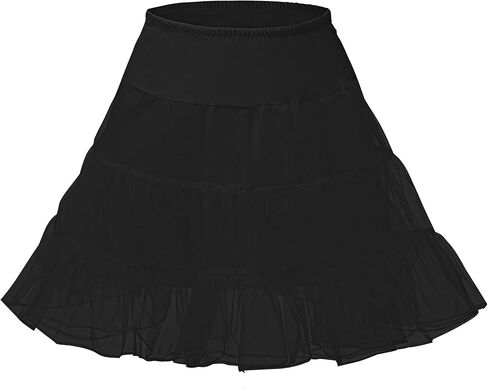 Abaowedding Flower Girls Hoopless Petticoat Crinoline Child's Tutu Underskirt Slips in Kuwait