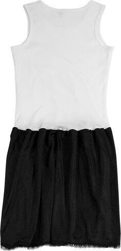 Rossette Sleeveless Full Slip for Girls - Cling Free - Cotton/Nylon Material in Saudi Arabia