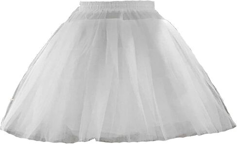 Lanbaodress Girls 5 طبقات تول ثوب نسائي قصير زهرة فتاة كرينولين تنورة داخلية زلات in Kuwait