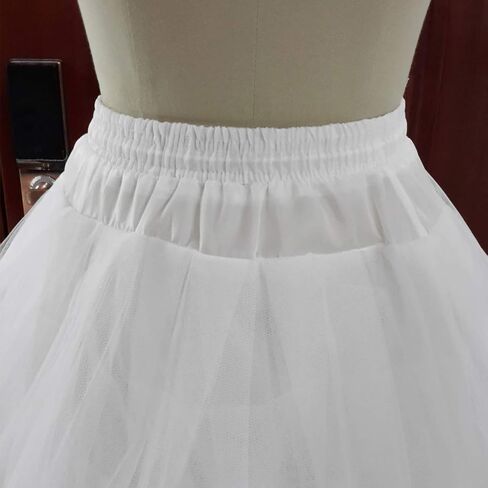 Lanbaodress Girls 5 طبقات تول ثوب نسائي قصير زهرة فتاة كرينولين تنورة داخلية زلات in Kuwait