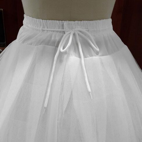 Lanbaodress Girls 5 طبقات تول ثوب نسائي قصير زهرة فتاة كرينولين تنورة داخلية زلات in Kuwait