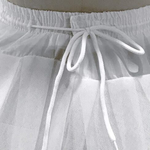 Lanbaodress Girls 5 طبقات تول ثوب نسائي قصير زهرة فتاة كرينولين تنورة داخلية زلات in Kuwait