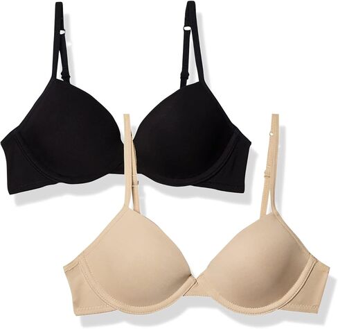 Hanes Girls' Big Molded Underwire Bra (Pack of 2) in Saudi Arabia