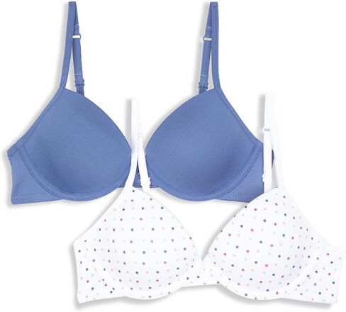 Hanes Girls' Big Molded Underwire Bra (Pack of 2) in Saudi Arabia