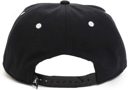 NIKE Jordan Boys' Jumpman Snapback Hat (Youth 8-20, Black/White) in Kuwait