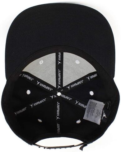 NIKE Jordan Boys' Jumpman Snapback Hat (Youth 8-20, Black/White) in Kuwait