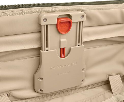 Briggs & Riley Baseline Medium 26 Inch Expandable Softside Checked, Plum in Saudi Arabia