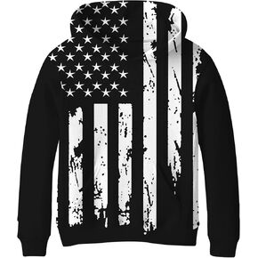 SAYM Teen Boys' Galaxy Fleece Sweatshirts Pocket Pullover Hoodies 4-16Y in Saudi Arabia