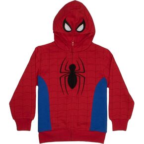 Marvel Superheroes Boys Zip-Up Fashion Hoodie for Kids, Boys Spider-Man & Avengers Costume Cosplay Hooded Sweatshirt for Kids in Saudi Arabia