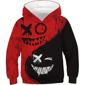 Basoteeuo 3D Galaxy Hoodies for Boys Girls Pullover Sweatshirts Sweater Kids Clothes