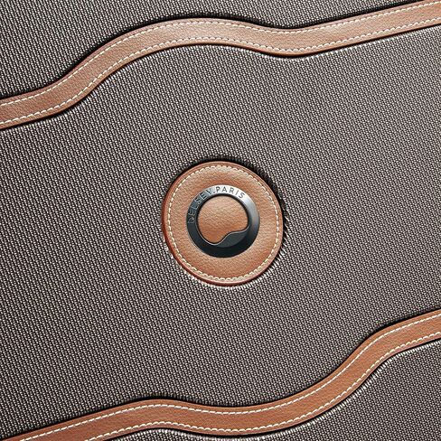 حقيبة الأمتعة DELSEY Paris Chatelet Air ذات الجوانب الصلبة، عجلات دوارة، بني شوكولاتة، مقاس متوسط ​​24 بوصة in Kuwait