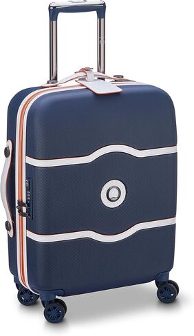 حقيبة الأمتعة DELSEY Paris Chatelet Air ذات الجوانب الصلبة، عجلات دوارة، بني شوكولاتة، مقاس متوسط ​​24 بوصة in Kuwait