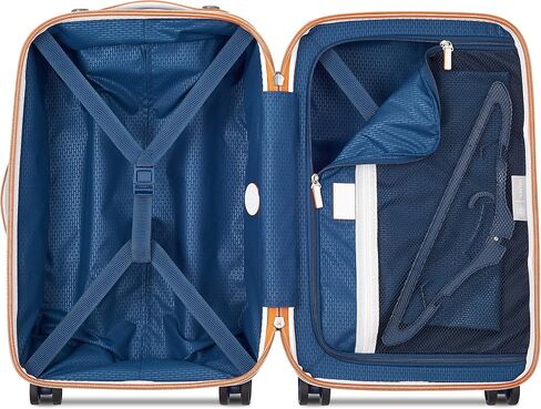حقيبة الأمتعة DELSEY Paris Chatelet Air ذات الجوانب الصلبة، عجلات دوارة، بني شوكولاتة، مقاس متوسط ​​24 بوصة in Kuwait