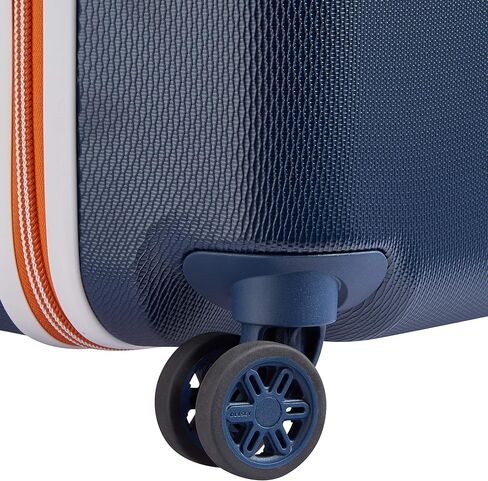 حقيبة الأمتعة DELSEY Paris Chatelet Air ذات الجوانب الصلبة، عجلات دوارة، بني شوكولاتة، مقاس متوسط ​​24 بوصة in Kuwait