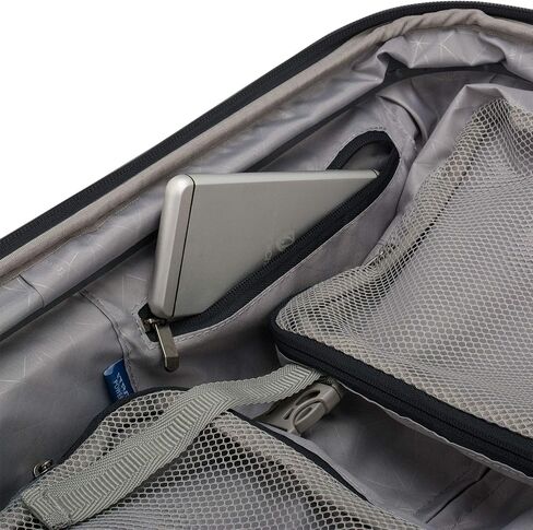 Traveler's Choice Pagosa Indestructible Hardshell Expandable Spinner Luggage, Black, Check-in Only in Kuwait