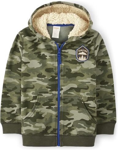 سويت شيرت بغطاء للرأس بأكمام طويلة للأولاد والأطفال الصغار من جيمبوري in Kuwait