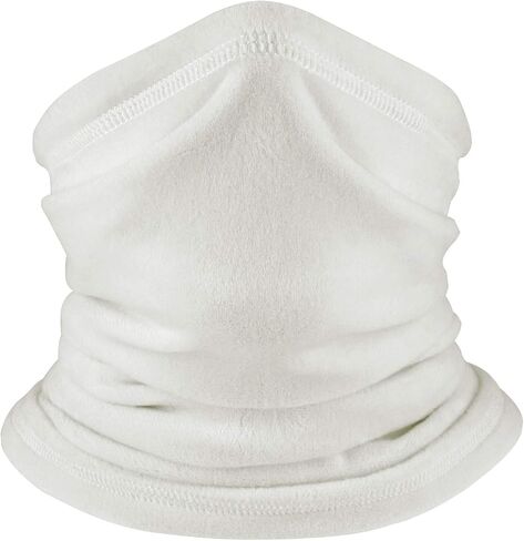 B BINMEFVN Polar Fleece Neck Warmer - Windproof Winter Neck Gaiter Cold Weather Face Mask For Men Women - 1 Pack in Saudi Arabia