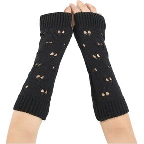 Dalulu Grunge Gloves Fairy Grunge Accessories Ripped Glove Crochet Glove Clothes y2k Fairy Grunge Aesthetic Arm Warmers