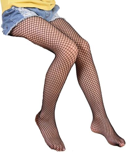 Children Little Girls Hollow Out Fishnet Pantyhose Tights Leggings 1 Pair in Saudi Arabia