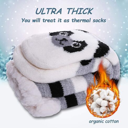 LANLEO بنين بنات لطيف الحيوان النعال الجوارب غامض لينة الدافئة سميكة صوف مبطن الشتاء الجوارب الاطفال الصغار جوارب عيد الميلاد in Kuwait