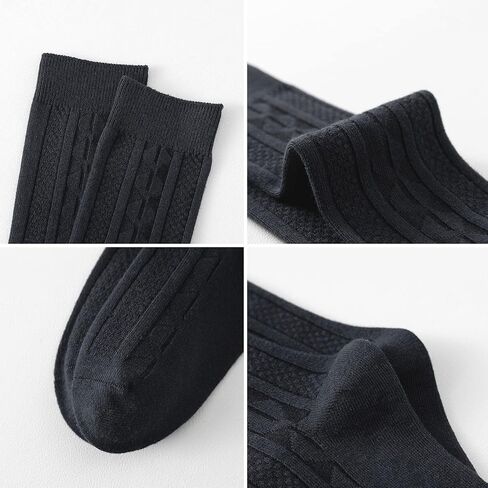 EPEIUS Girls Knee High Socks Seamless Cotton School Uniform Socks Plain/Cable Knee Socks Kids Boy Over the Calf Socks in Saudi Arabia
