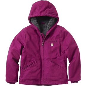 معطف سترة مبطن بصوف الشيربا للفتيات من Carhartt in Saudi Arabia