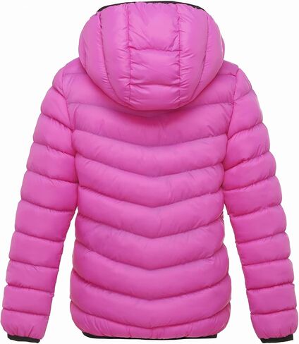 GGleaf Girls' Lightweight Packable Puffer Jacket Water Resistant Winter Coat in Kuwait