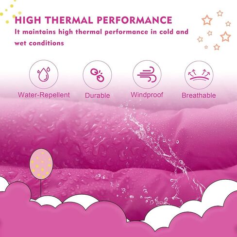 GGleaf Girls' Lightweight Packable Puffer Jacket Water Resistant Winter Coat in Kuwait