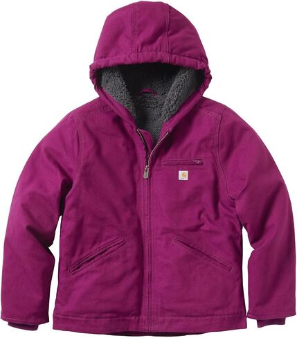 معطف سترة مبطن بصوف الشيربا للفتيات من Carhartt in Saudi Arabia