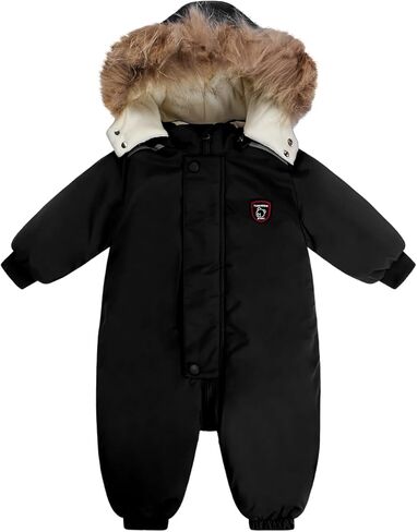 Tumaron Newborn Baby Boys Girls Snowsuits Infant Toddler Winter Snow Suit Coat Clothes in Saudi Arabia
