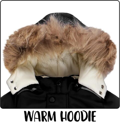 Tumaron Newborn Baby Boys Girls Snowsuits Infant Toddler Winter Snow Suit Coat Clothes in Saudi Arabia
