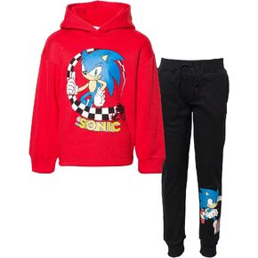 SEGA Sonic The Hedgehog Knuckles Tails Pullover Hoodie & Pants Set Little Kid to Big Kid in Saudi Arabia