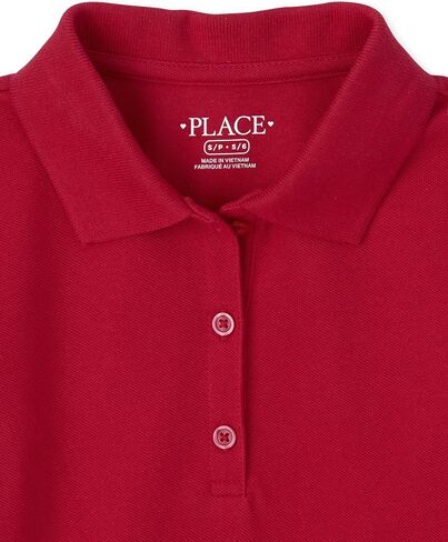 The Children's Place Girls' Long Sleeve Polo Dress in Kuwait