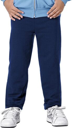 Hanes Boys' Ecosmart Fleece Sweatpants, Midweight Cotton/Poly Fleece Pants for Boys in Kuwait