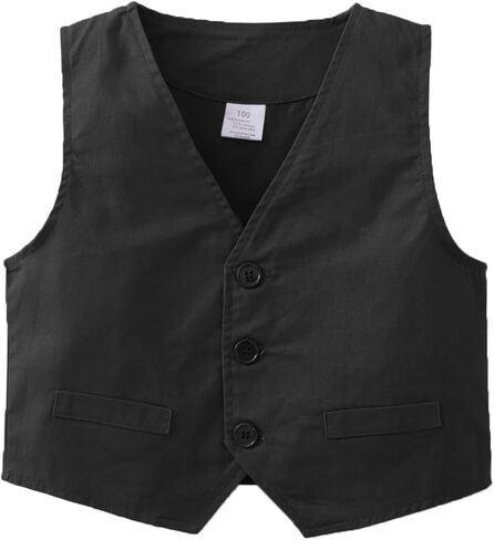 Toddler Boy Dress Clothes Outfit Button Down Shirt + Pants Set, 12 Months - 8 Years in Saudi Arabia