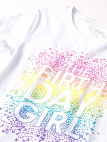 The Children's Place Girls' Birthday Graphic Tee in Saudi Arabia