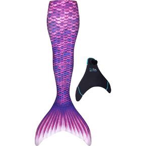 Fin Fun Mermaidens - Mermaid Tails for Swimming for Girls and Kids with Monofin